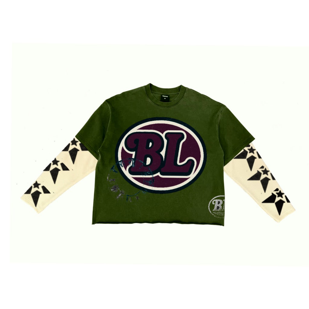 BL Long Sleeve Shirt - Camo Green