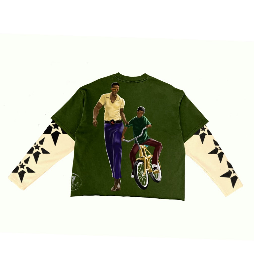 BL Long Sleeve Shirt - Camo Green